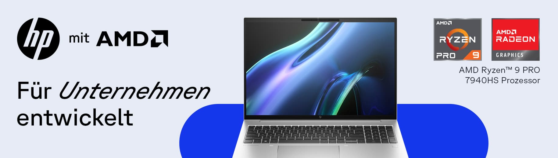 Zu den HP-Notebooks mit AMD-Technologie