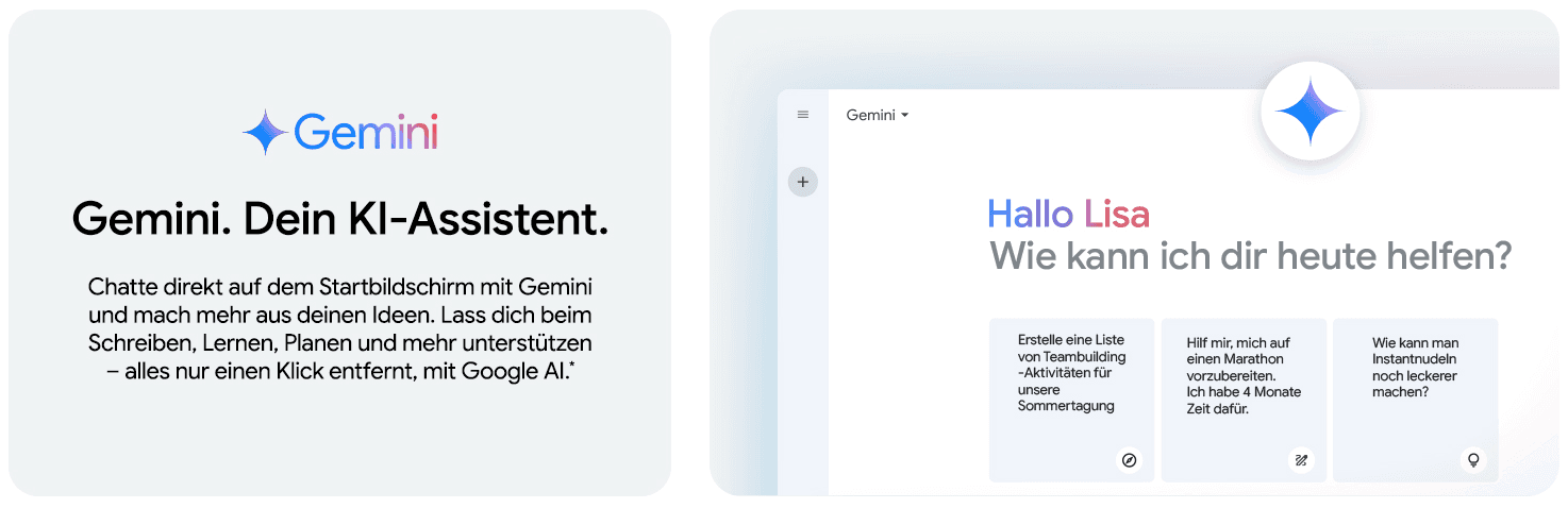 Zu den Chromebook Plus mit Google AI