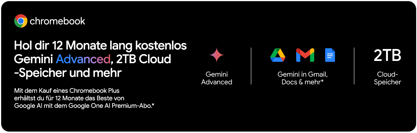 Zu den Chromebook Plus mit Google AI