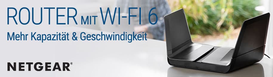 Zu den Netgear-Routern mit Wi-Fi 6