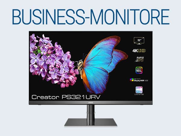 Zu den Creation- & Business-Monitoren von MSI