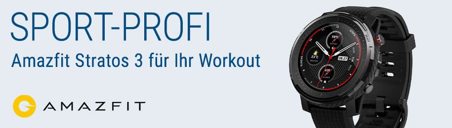 Zu den Smartwatches & Trackern von Amazfit