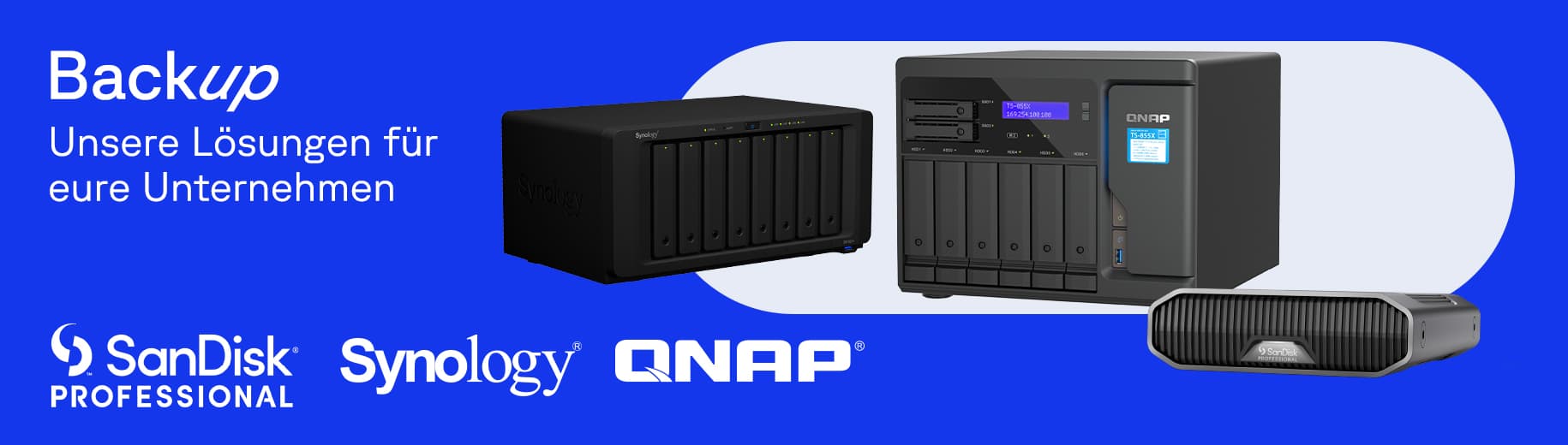 Zu den Back-up-Lösungen für Unternehmen