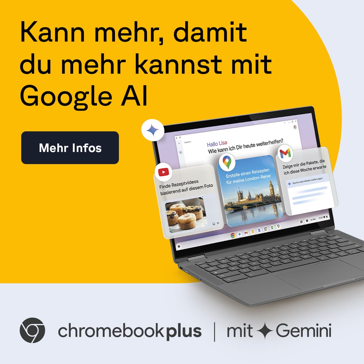 Mach mehr mit der Google AI