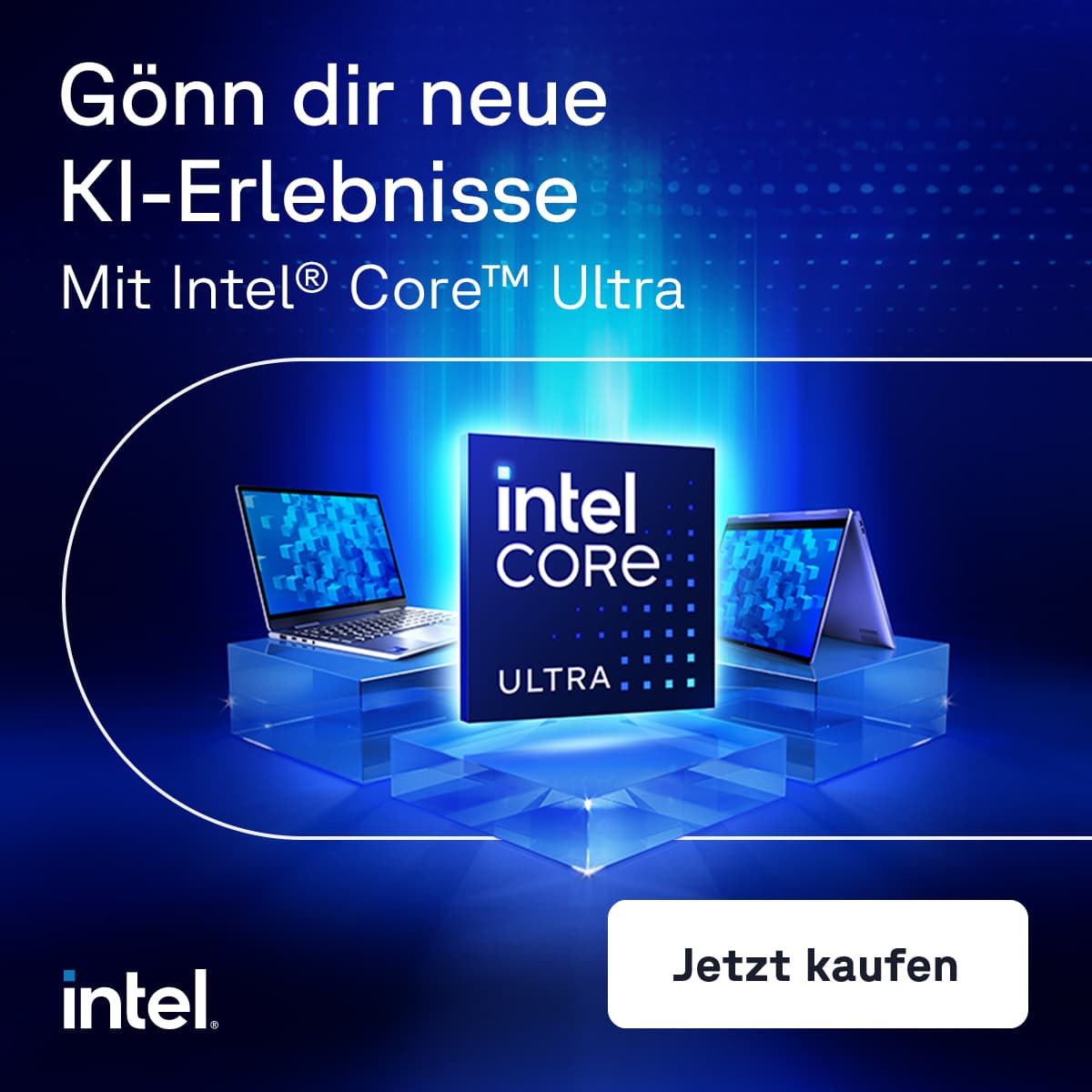 Entdecke neue KI-Möglichkeiten mit Intel® Core™ Ultra