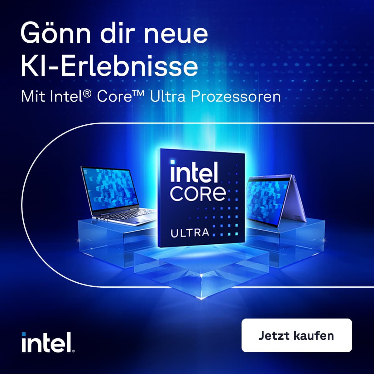 Entdecke neue KI-Möglichkeiten mit Intel® Core™ Ultra
