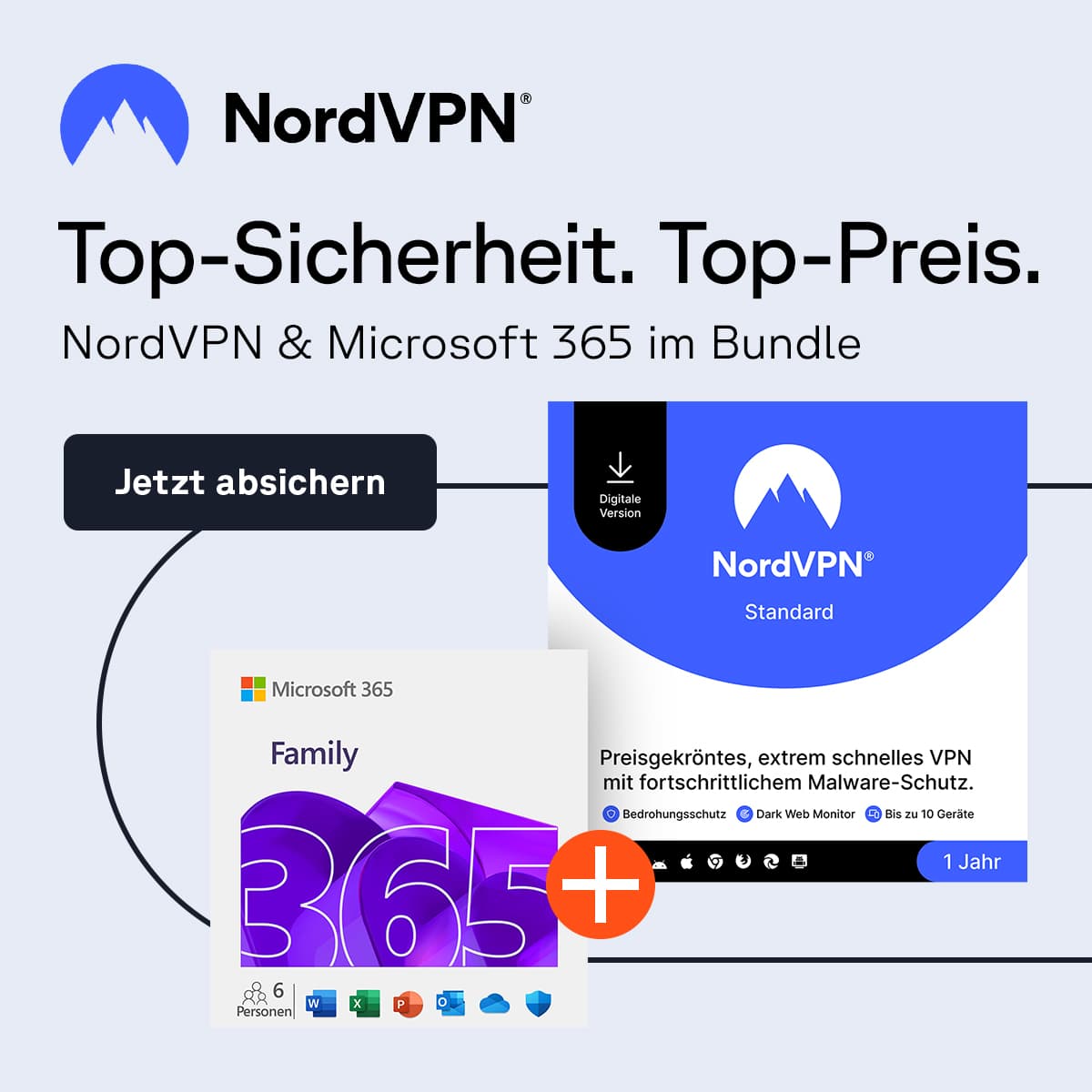 Hole dir NordVPN & Microsoft 365 im Bundle