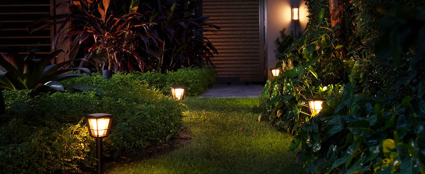 Zur Outdoor-Beleuchtung von Philips Hue
