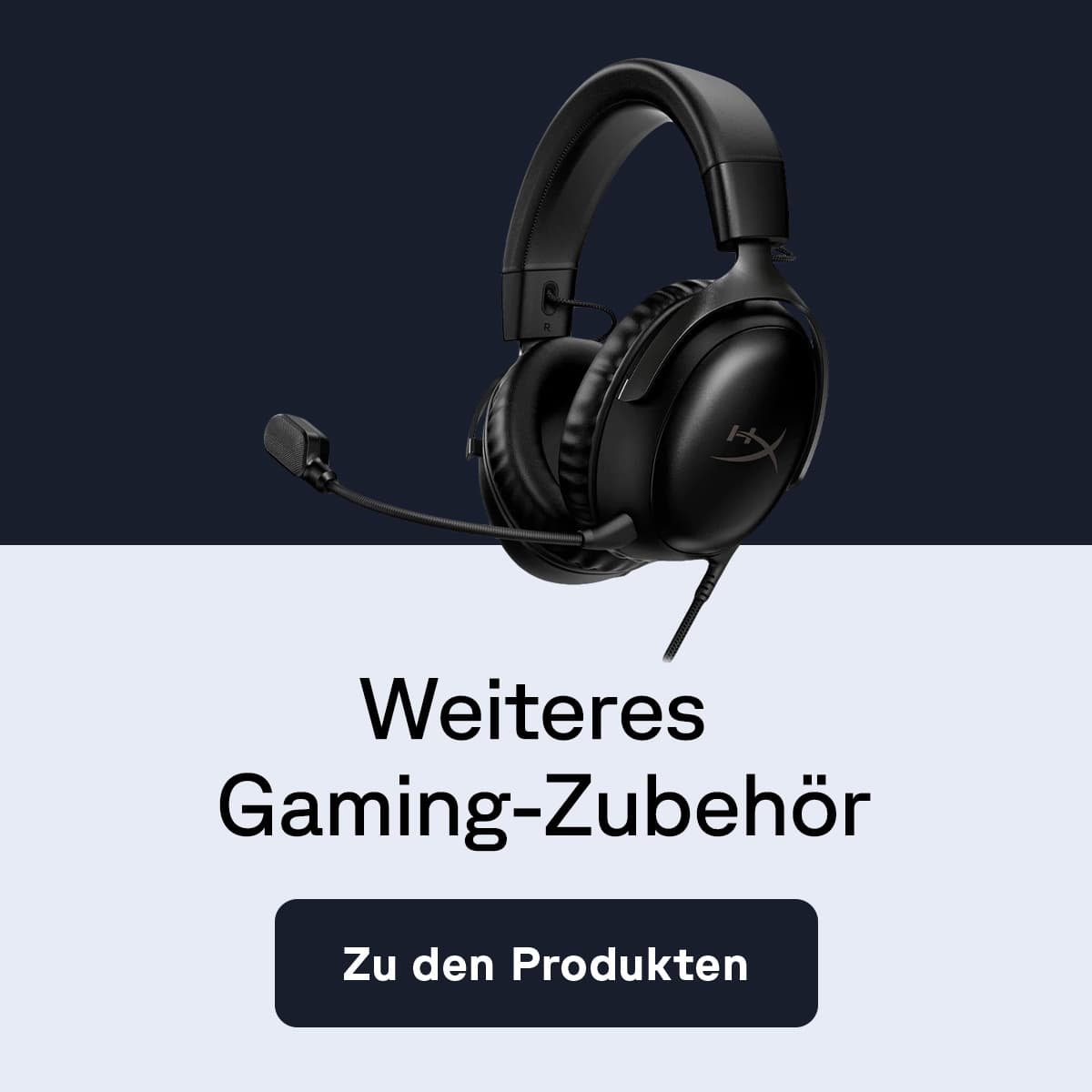 Zum weiteren Gaming-Zubehör von Hyper X & HP
