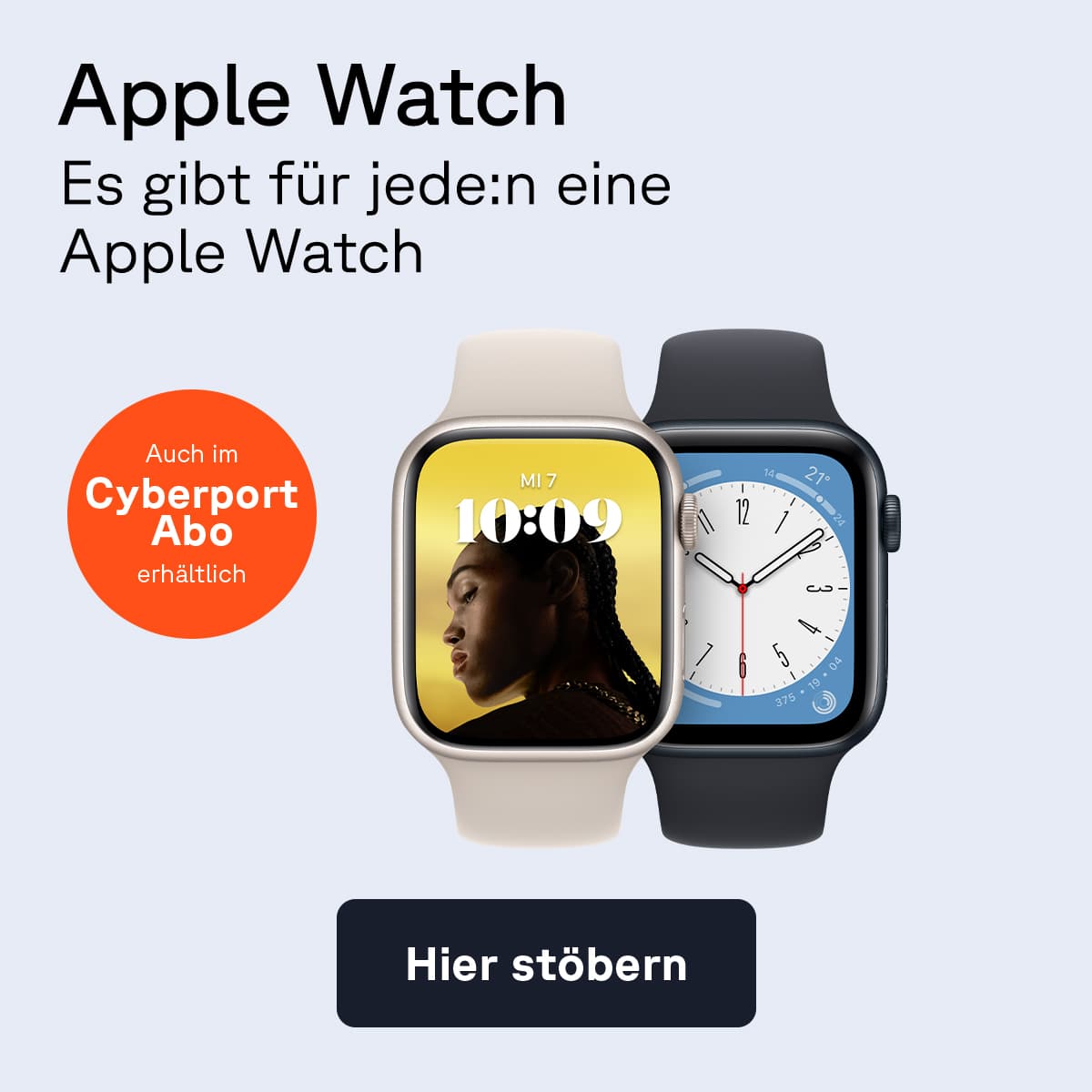 Zur Apple Watch bei Cyberport