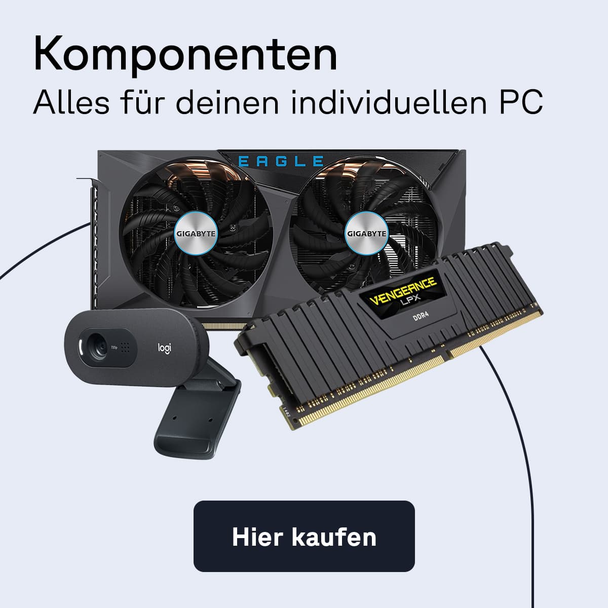 Kauf dir jetzt neue Komponenten für deinen PC